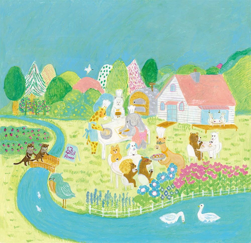 「菓子工房レネー」ビジュアル＆キャラクター