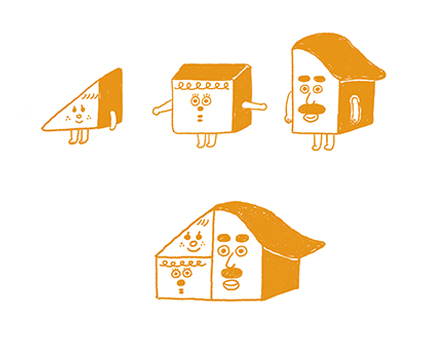 「日々のパン」オリジナルキャラクター